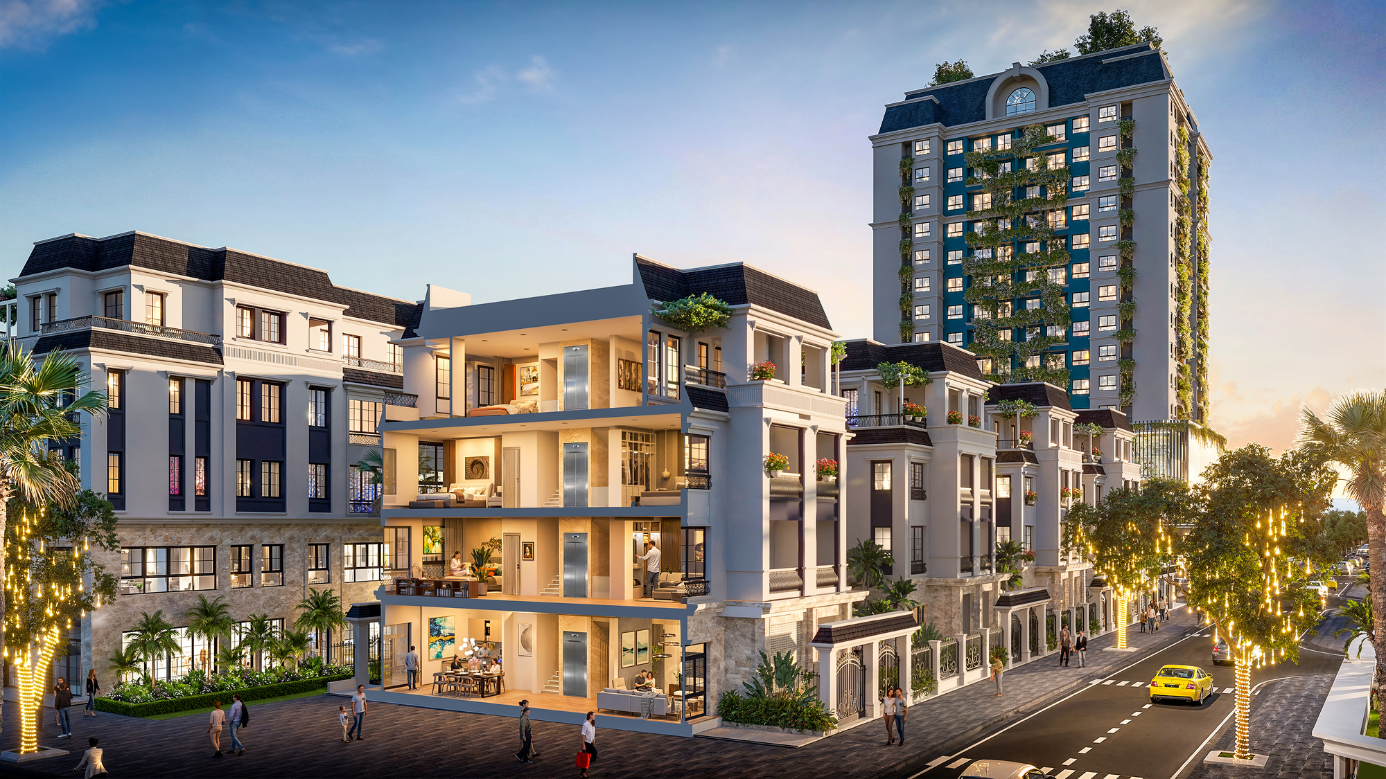 8. Ảnh biệt thự song lập