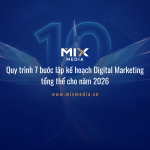 Quy trình 7 bước lập kế hoạch Digital Marketing tổng thể cho năm 2026